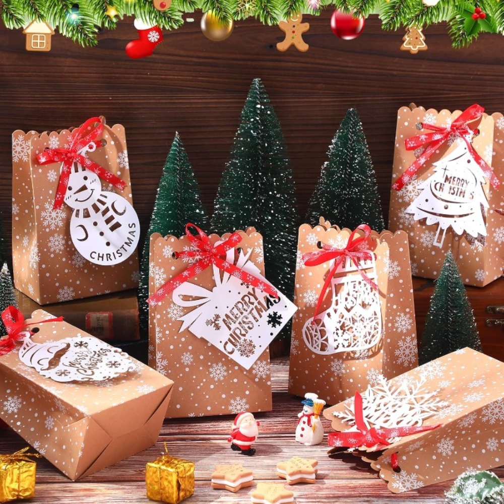 6/12 Stück Weihnachts-Schneefl – Packaging Bewertung und Preis