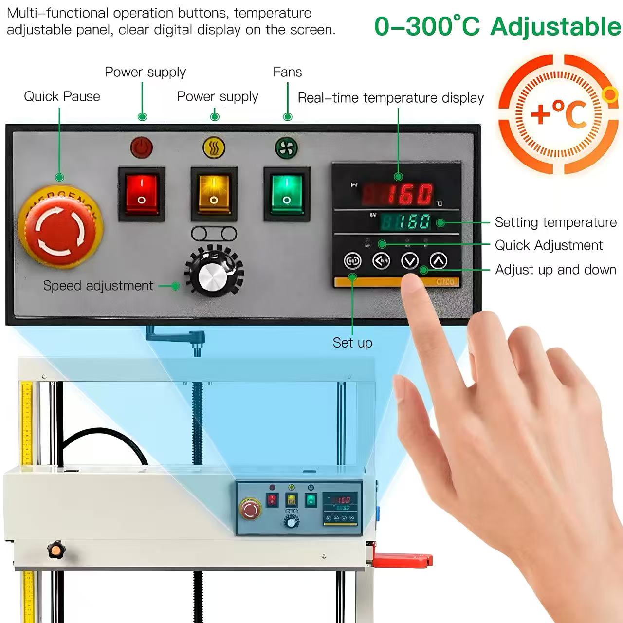 Vertikaler Kontinuierlicher Ba – Plastic Bag Impulse Heat Sealer Bewertung und Preis
