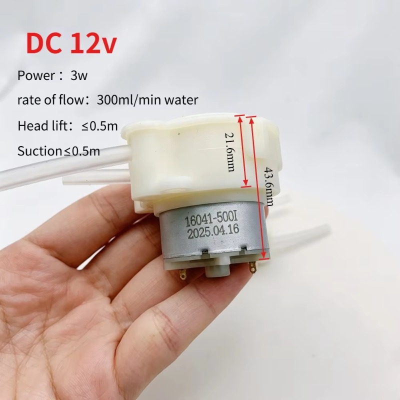 Mikro-Peristaltikpumpe DC 12V  – Mini Peristaltic Pump 12V Bewertung und Preis